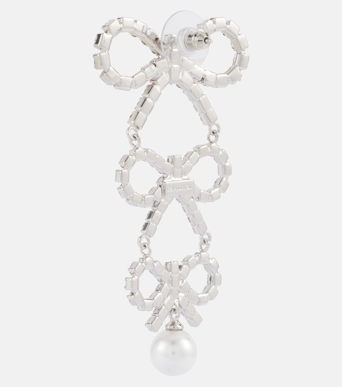 Orecchini a goccia con dettagli in perle finte per un look giovane e trendy