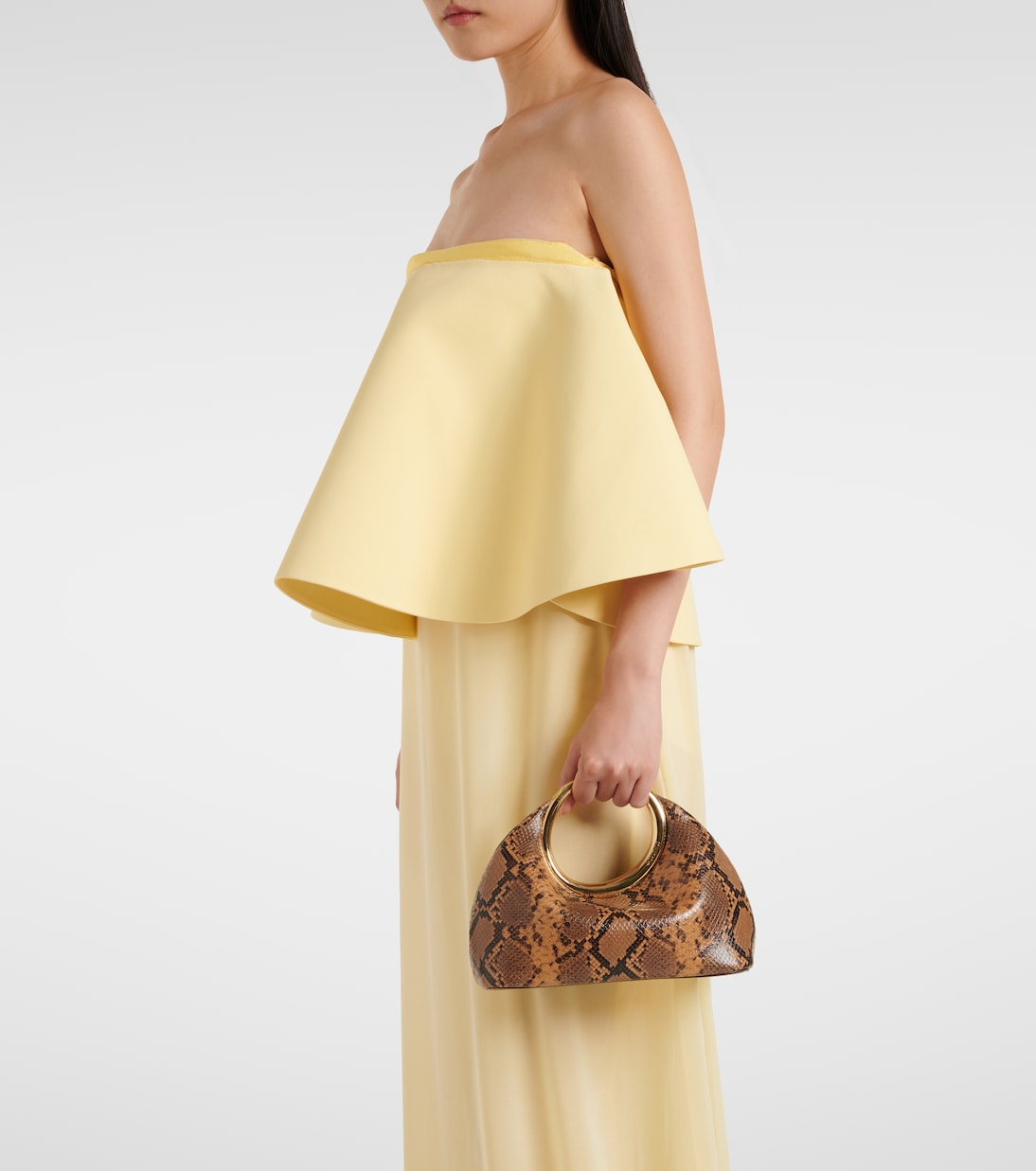 Le Petit Calino Mini leather tote bag | Jacquemus