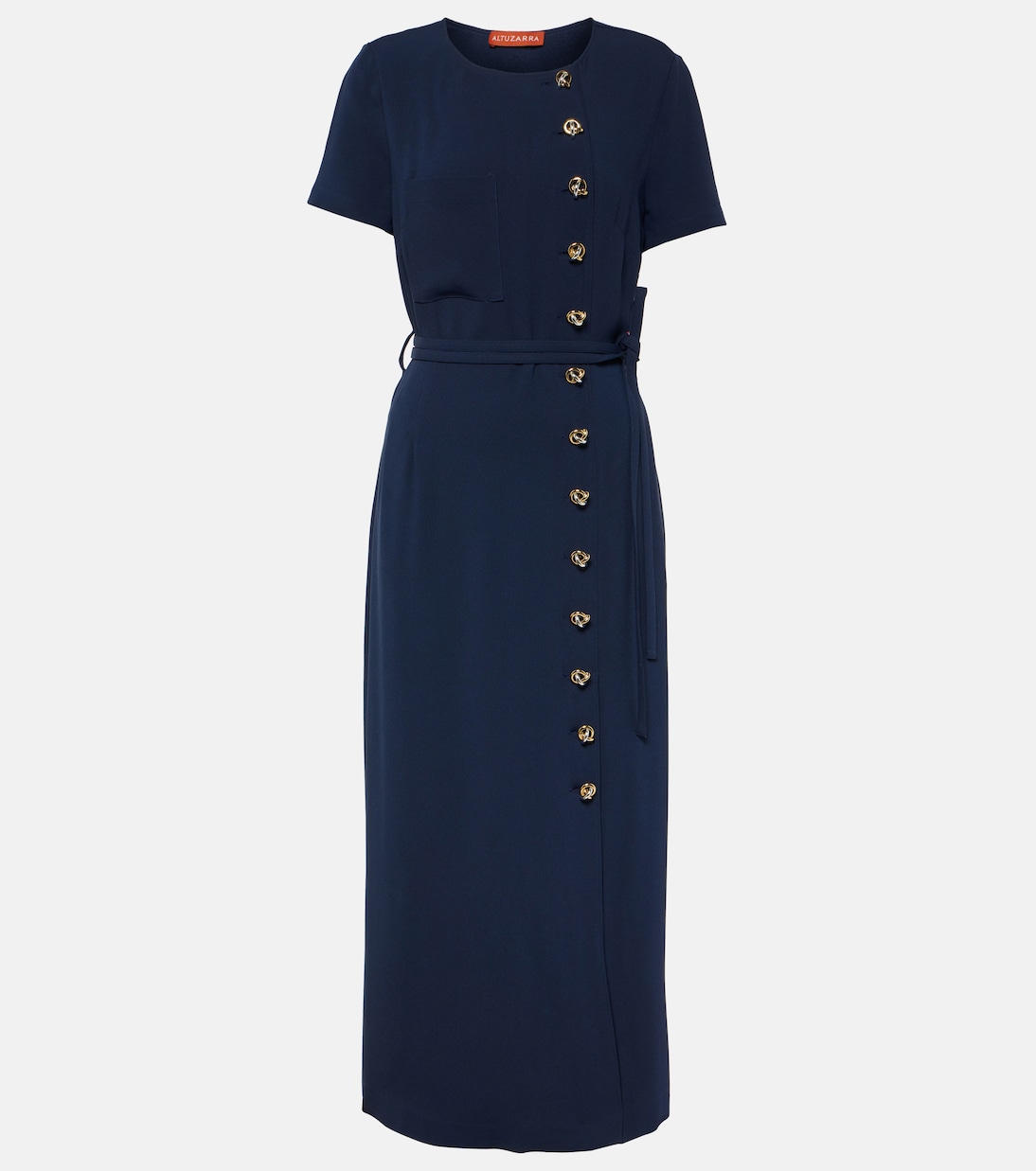 Vestido midi Rosa | Altuzarra