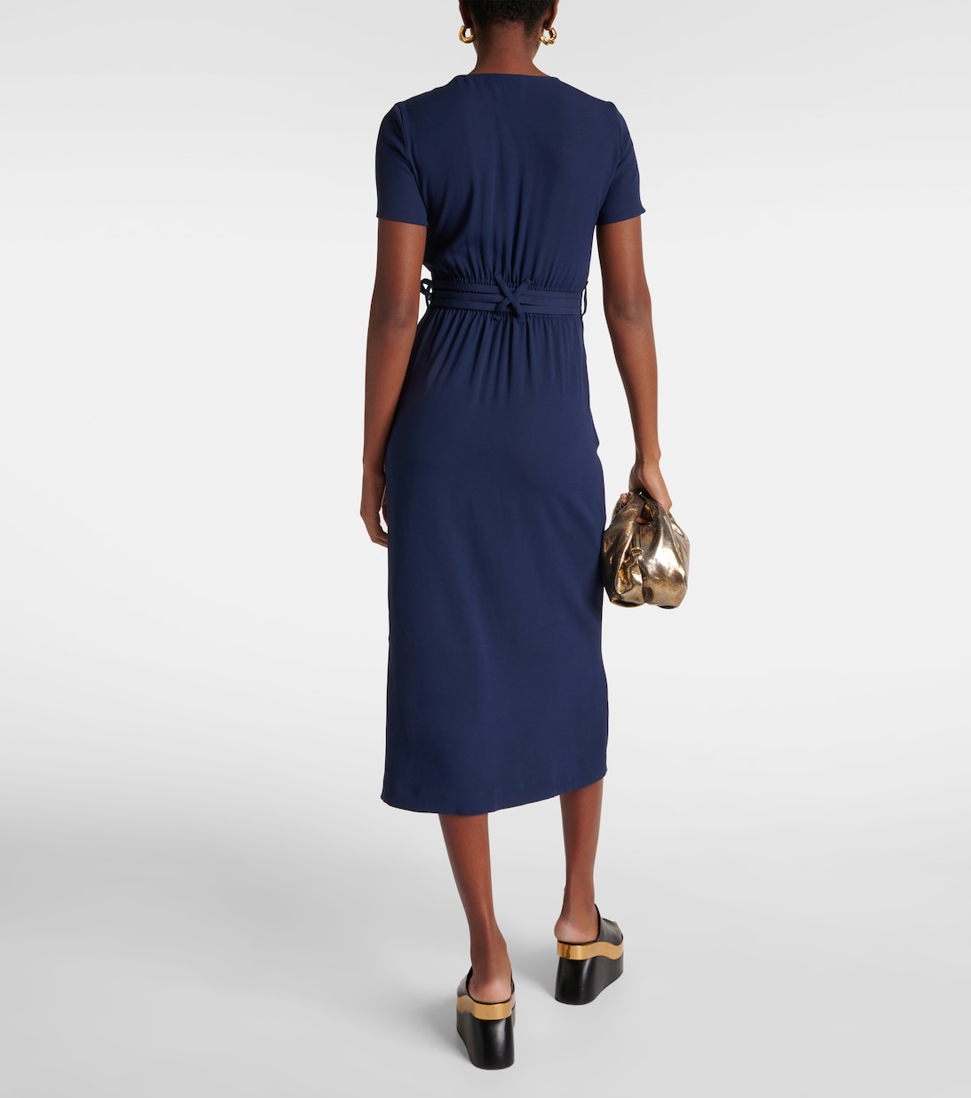 Vestido midi Rosa | Altuzarra