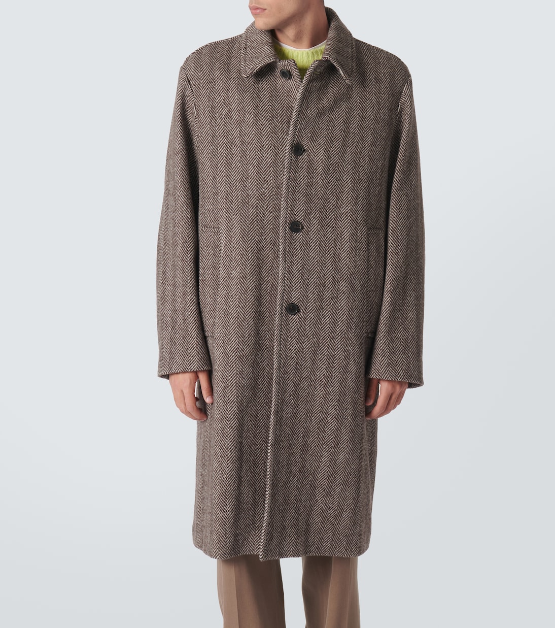 Soprabito in tweed di lana | Dries Van Noten