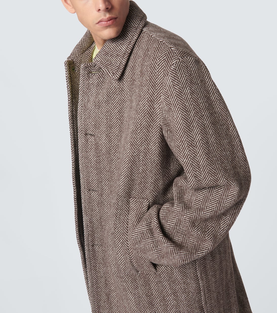 Soprabito in tweed di lana | Dries Van Noten