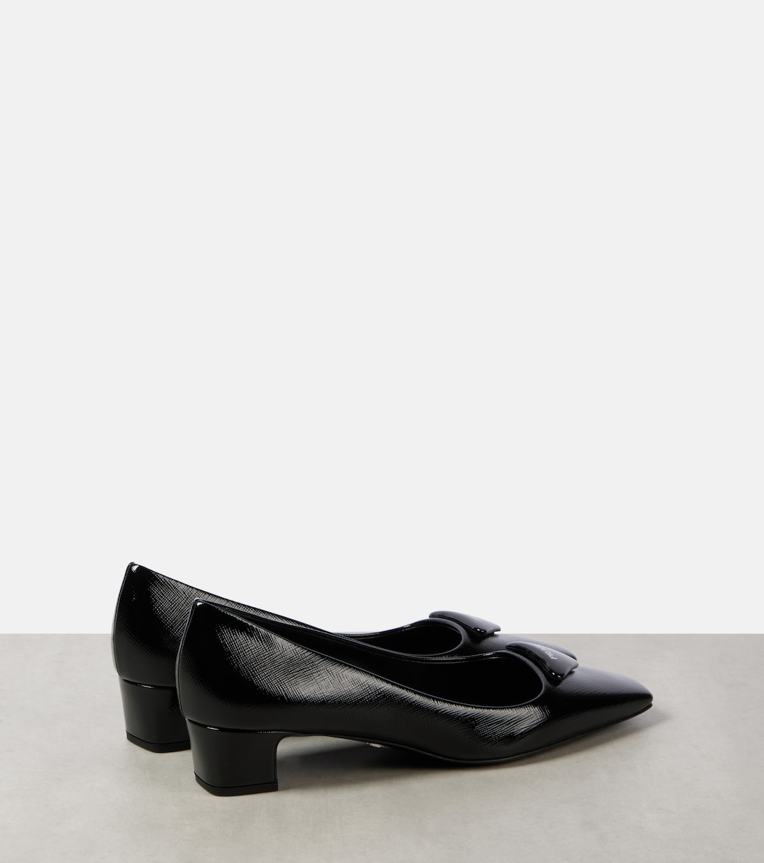 Escarpins Saffiano en cuir verni | Prada