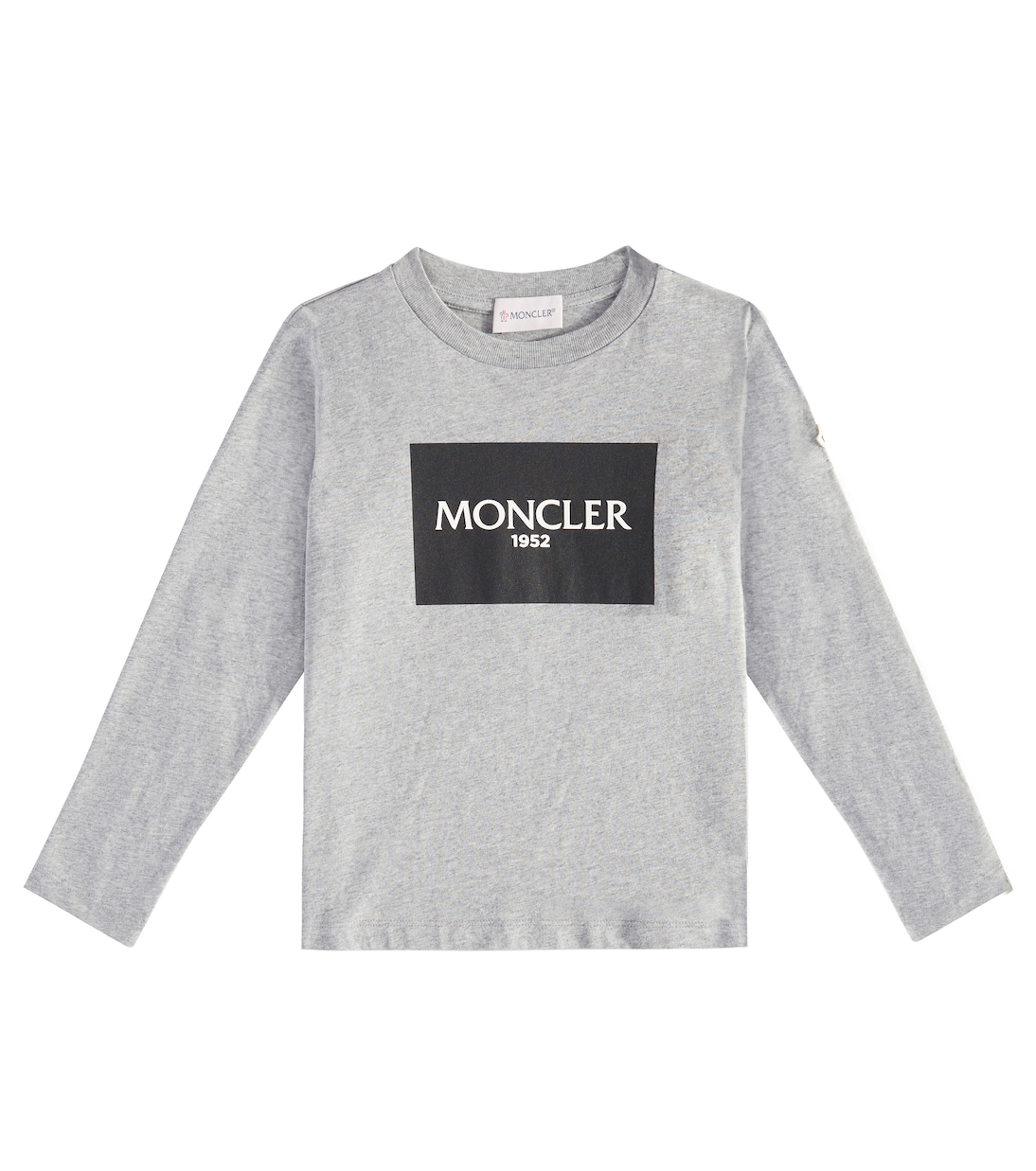 Top in jersey di cotone con logo | Moncler Enfant