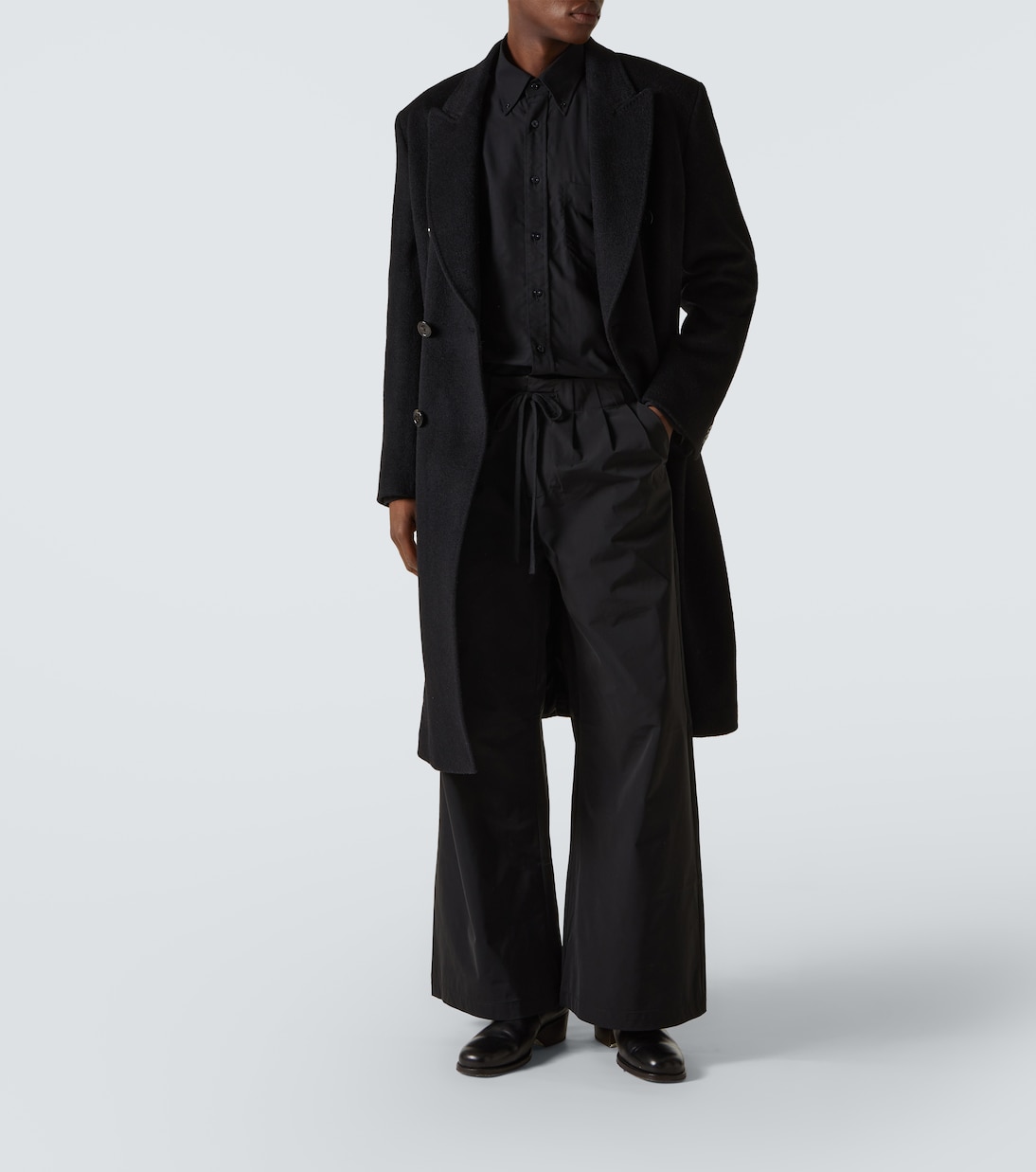 Pantaloni a gamba larga in cotone | Entire Studios