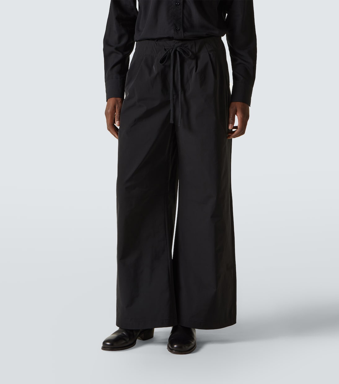 Pantaloni a gamba larga in cotone | Entire Studios