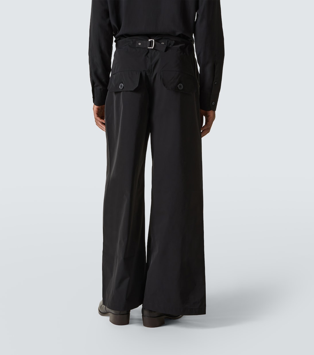 Pantaloni a gamba larga in cotone | Entire Studios