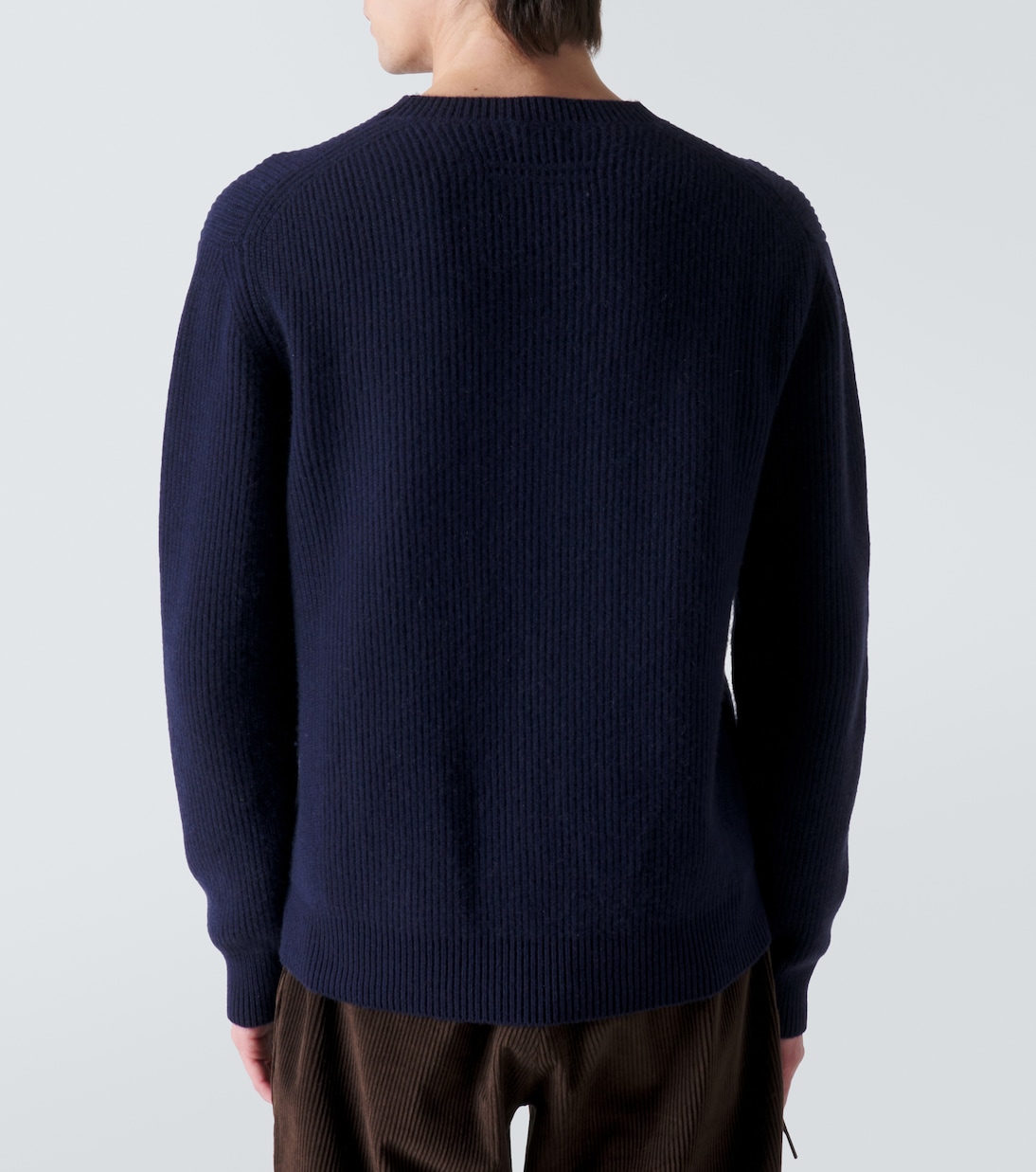 Pullover in cashmere a coste | Zegna