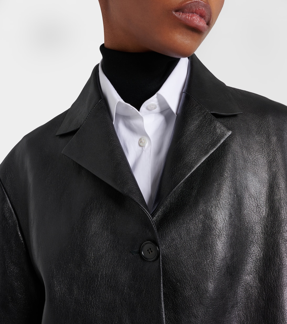 Fabian leather jacket | The Row