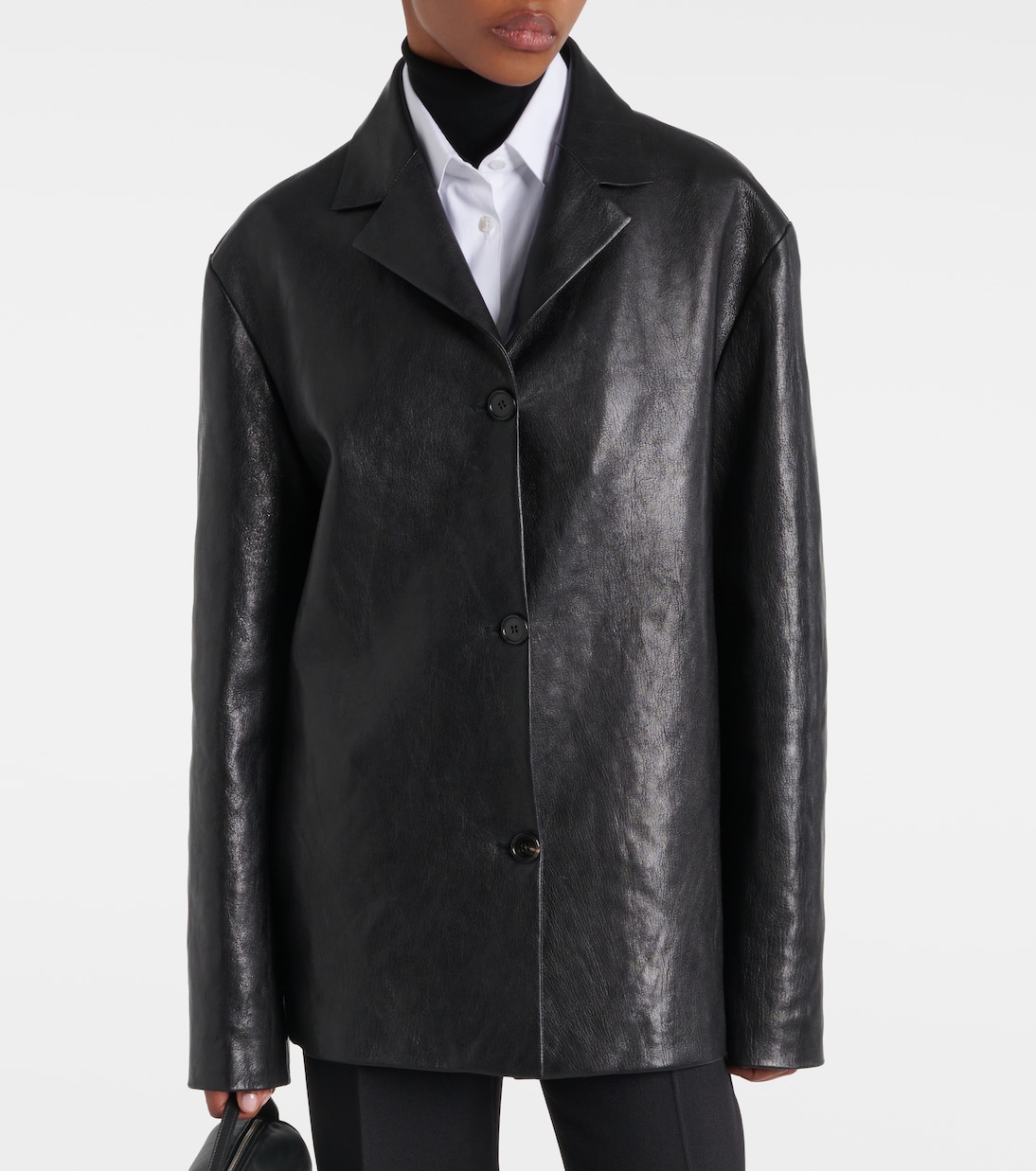 Fabian leather jacket | The Row