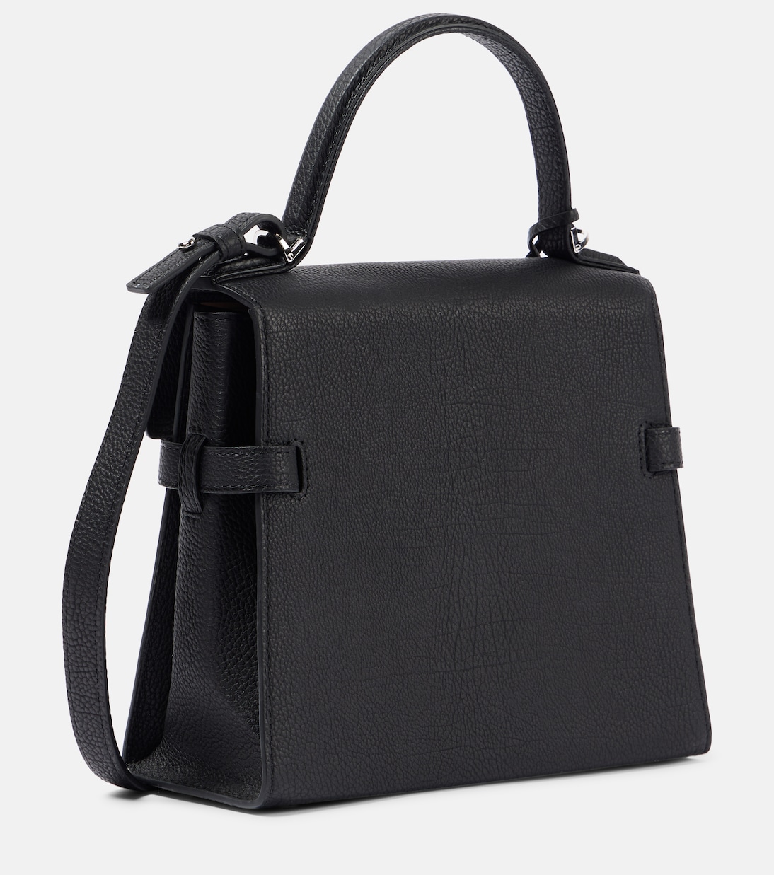 Tempête Small leather tote bag | Delvaux