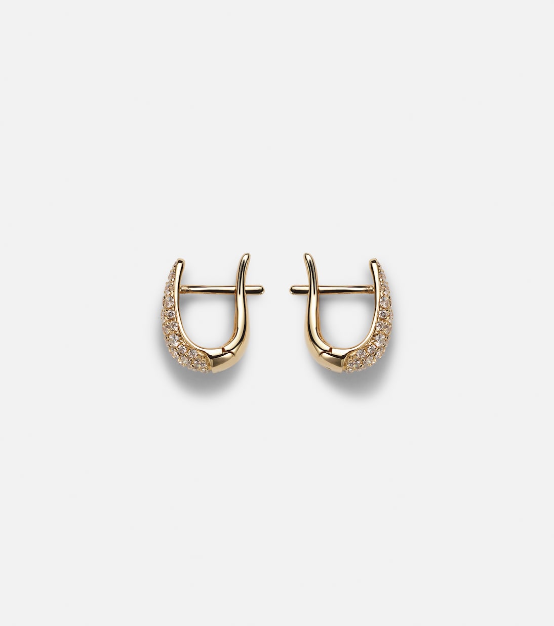 Boucles d'oreilles Claw en or 18 ct et diamants | Anita Ko