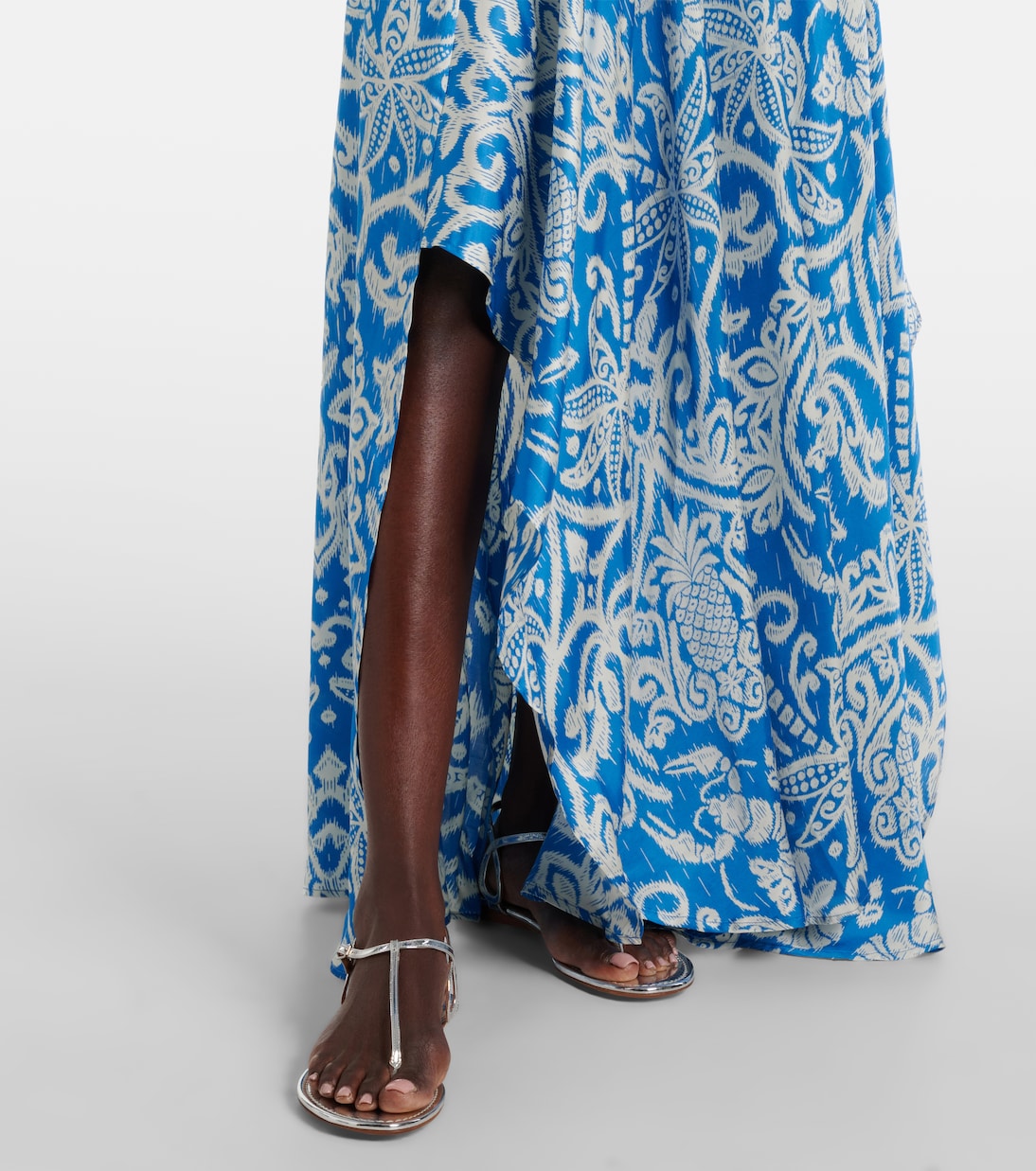 Bedrucktes Maxikleid Mabelle | Poupette St Barth
