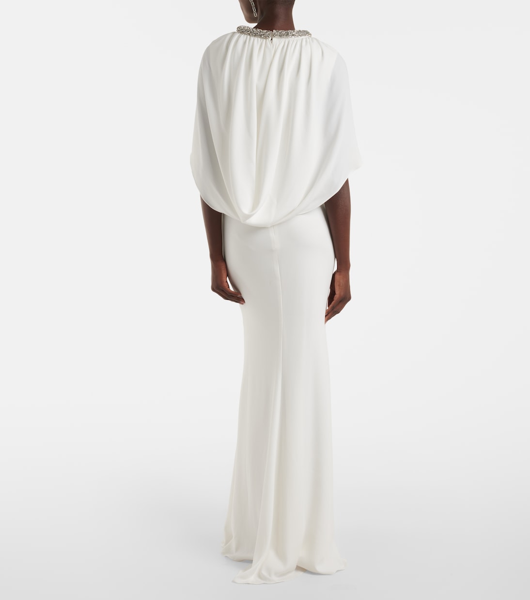 Brida - Abito lungo con mantella | Roland Mouret