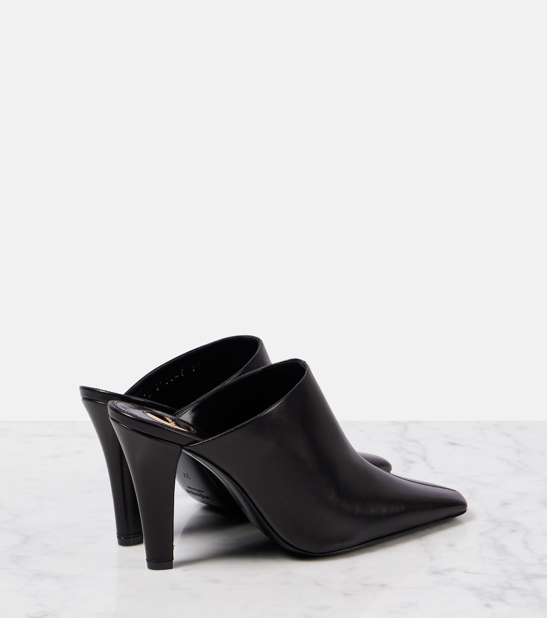 Mules Jill 95 en cuir | Saint Laurent