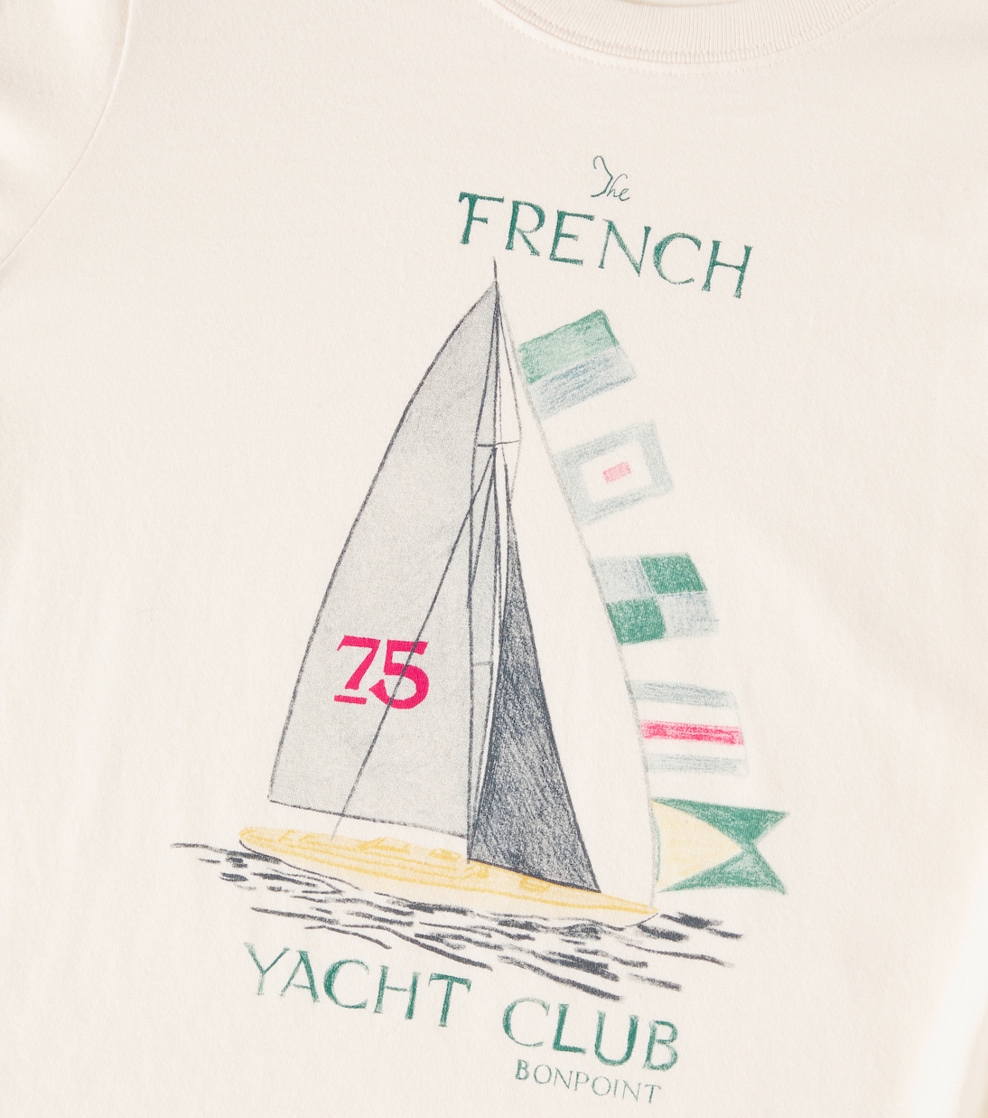 Camiseta Thibald de jersey de algodón | Bonpoint