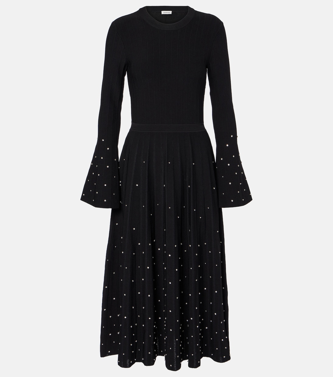 Robe midi Pruitt à ornements | Simkhai