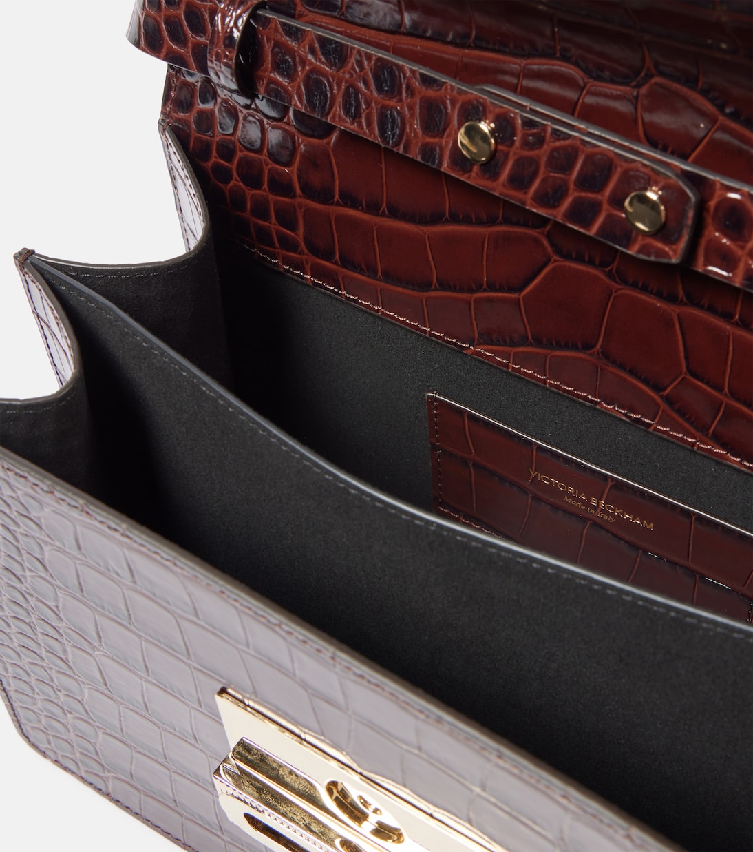Borsa a spalla Dorian Small in pelle stampata | Victoria Beckham