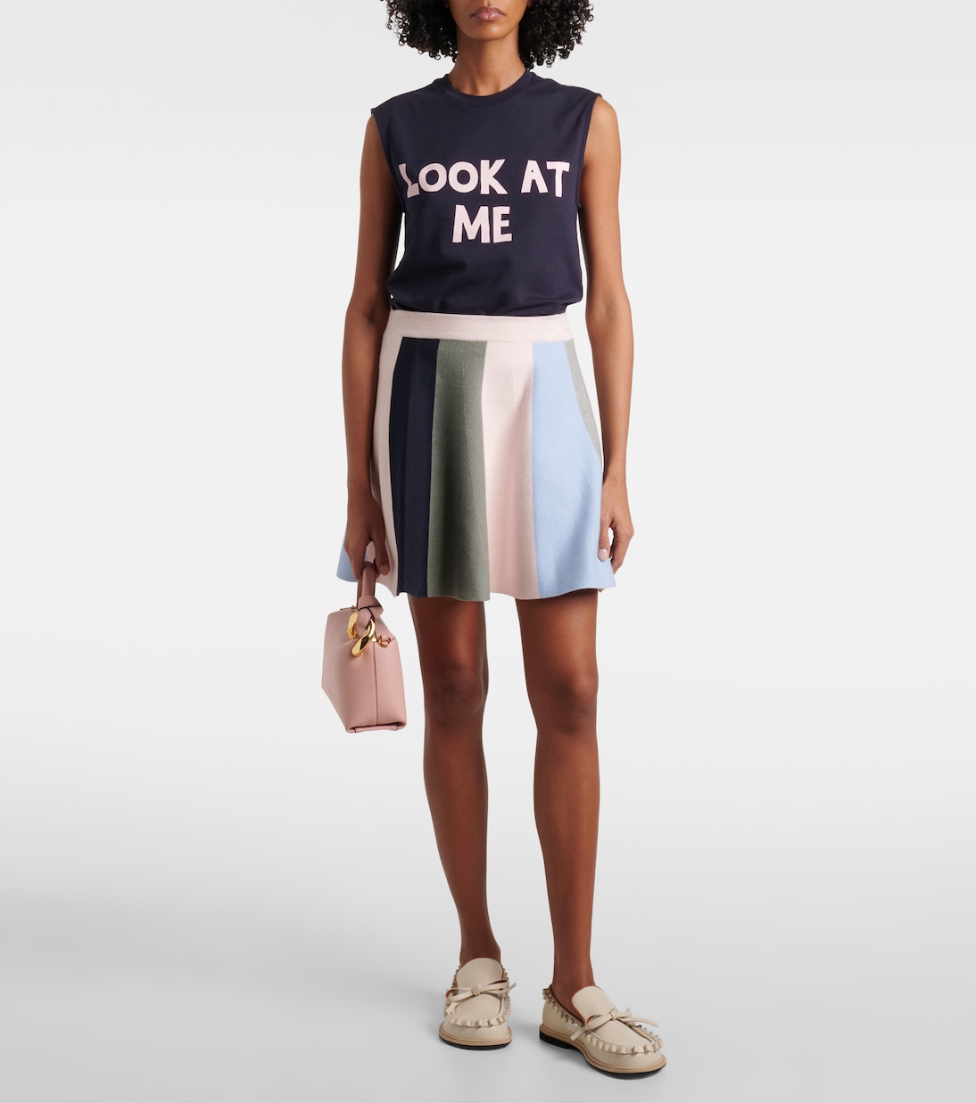 Mocassini in pelle con balze | JW Anderson