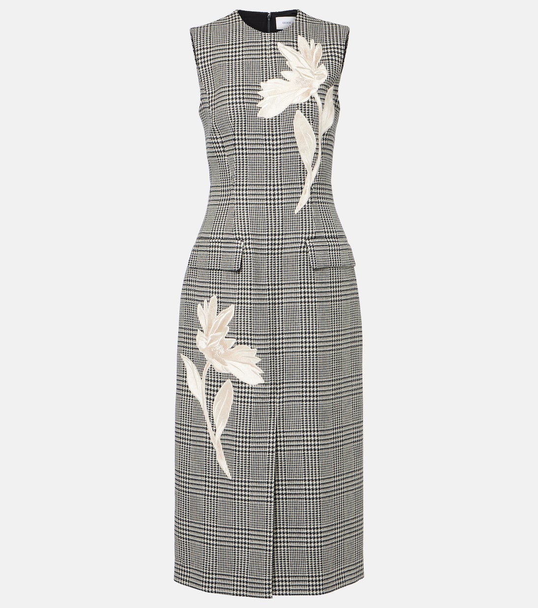 Abito midi in lana vergine | Erdem