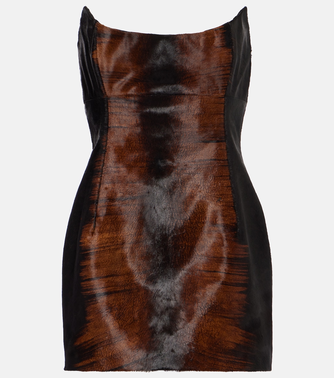 Bustier-Kleid aus Kalbshaar | Magda Butrym