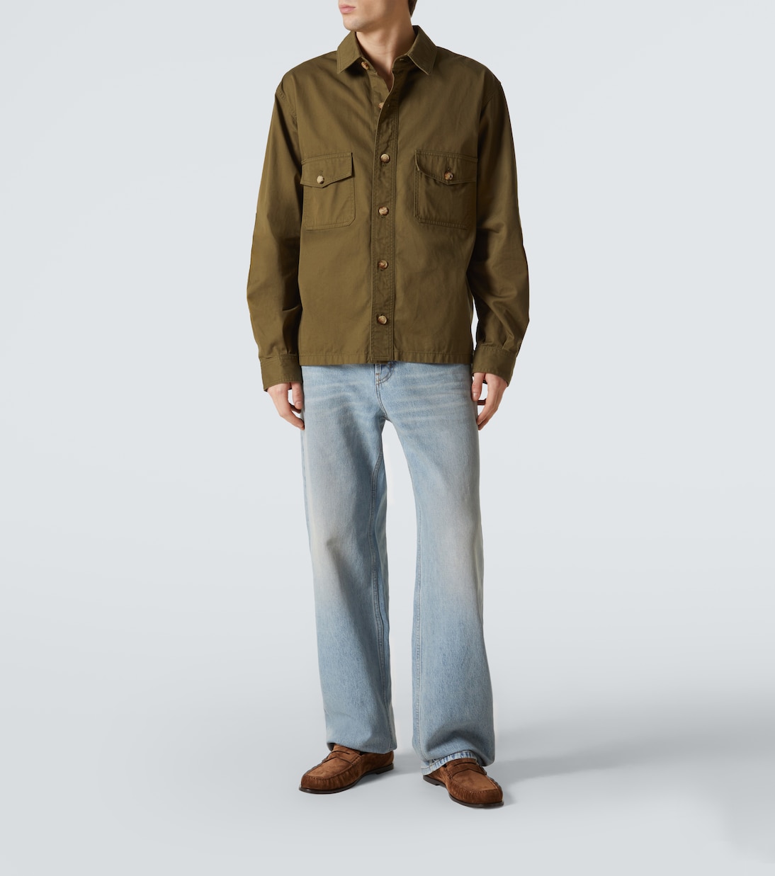 Jeans regular a vita media | Saint Laurent