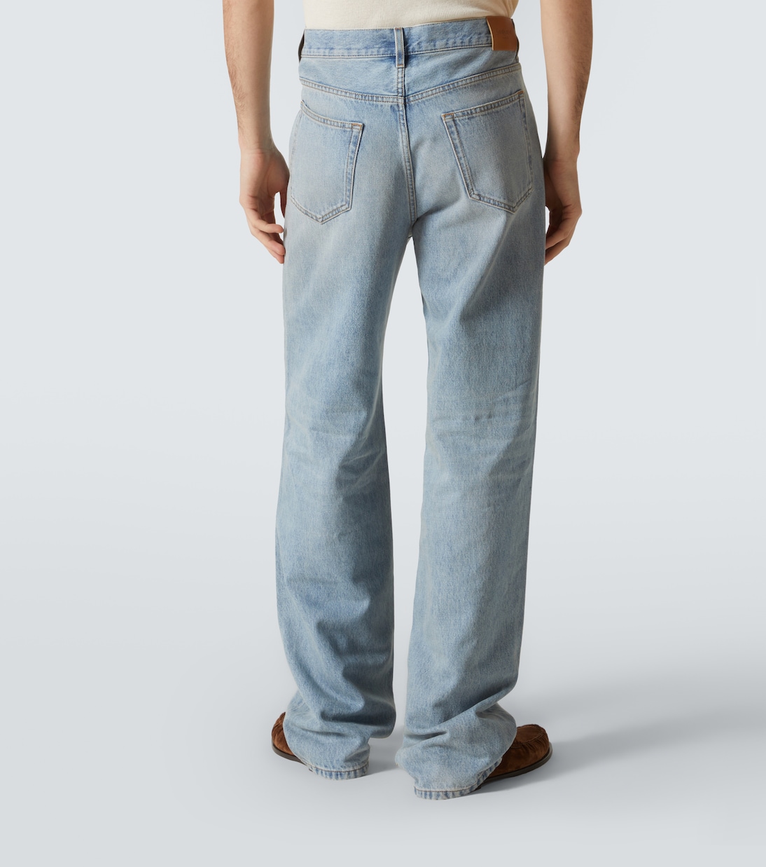 Jeans regular a vita media | Saint Laurent