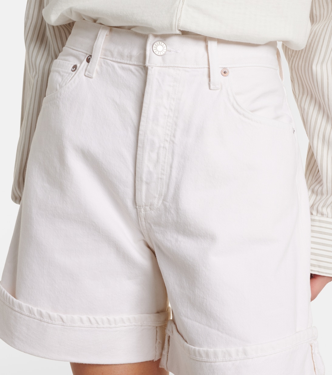 Shorts di jeans Dame a vita alta | Agolde