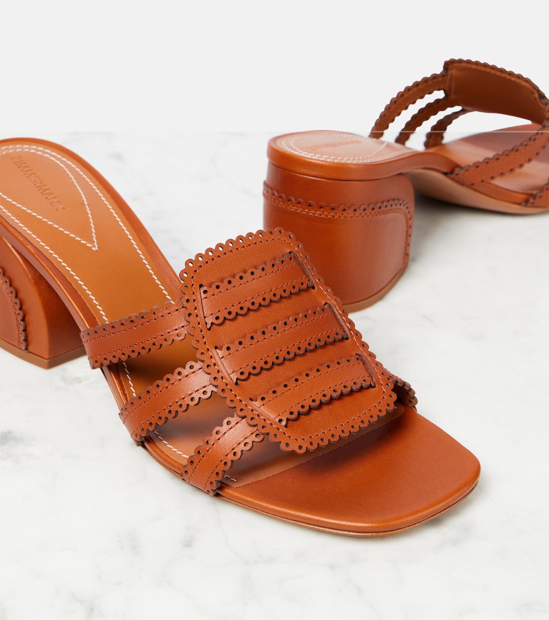 Mules Goldie 65 in pelle | Zimmermann