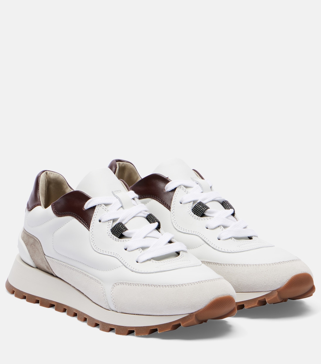 Sneakers in pelle | Brunello Cucinelli