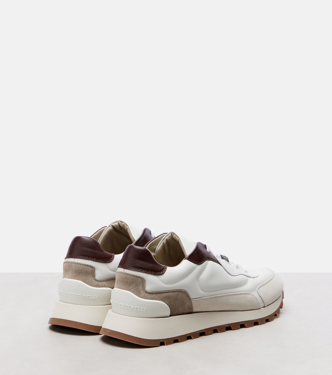 Sneakers in pelle | Brunello Cucinelli