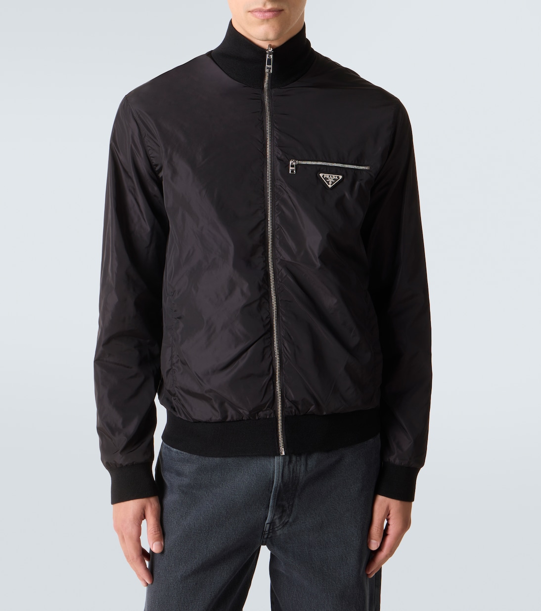 Reversible virgin wool and Re-Nylon jacket | Prada