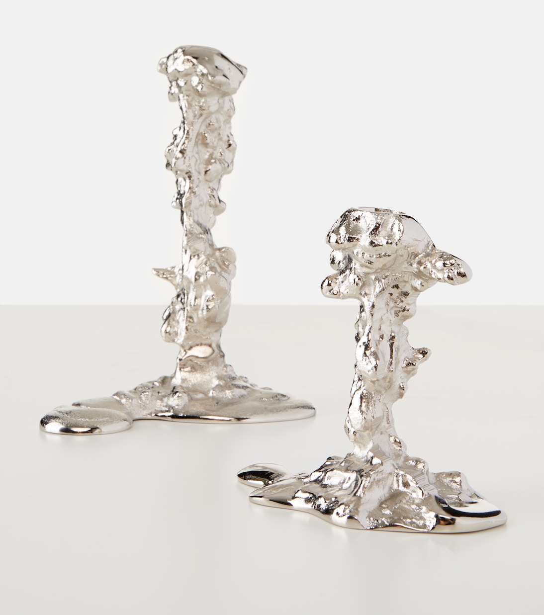 Drip Small aluminium candle holder by Pascal Smelik | Polspotten