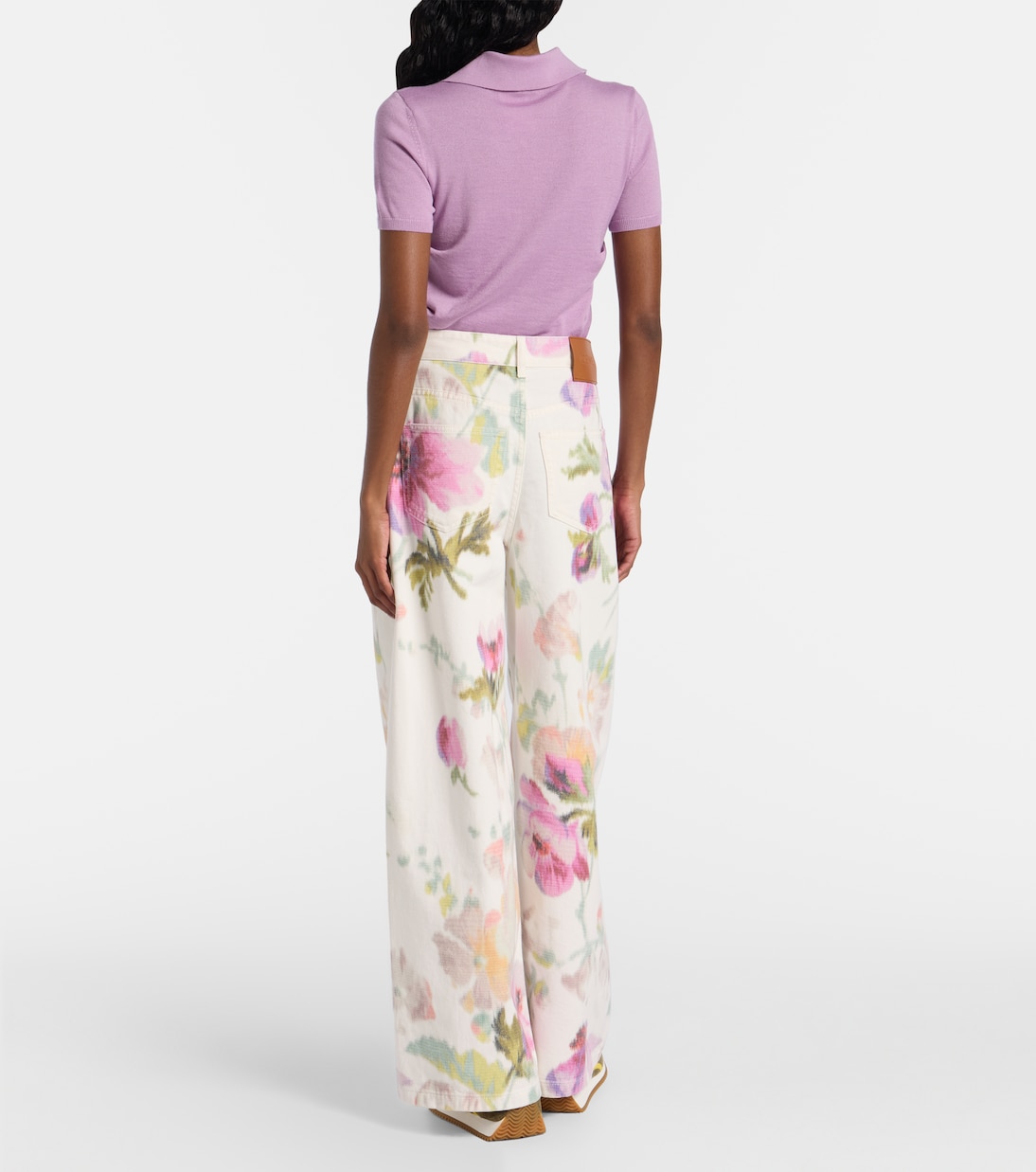 High-rise wide-leg jeans | Loewe