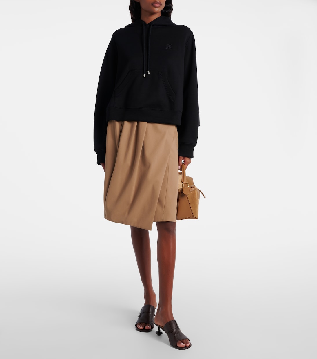 Hoodie Anagram aus Jersey | Loewe