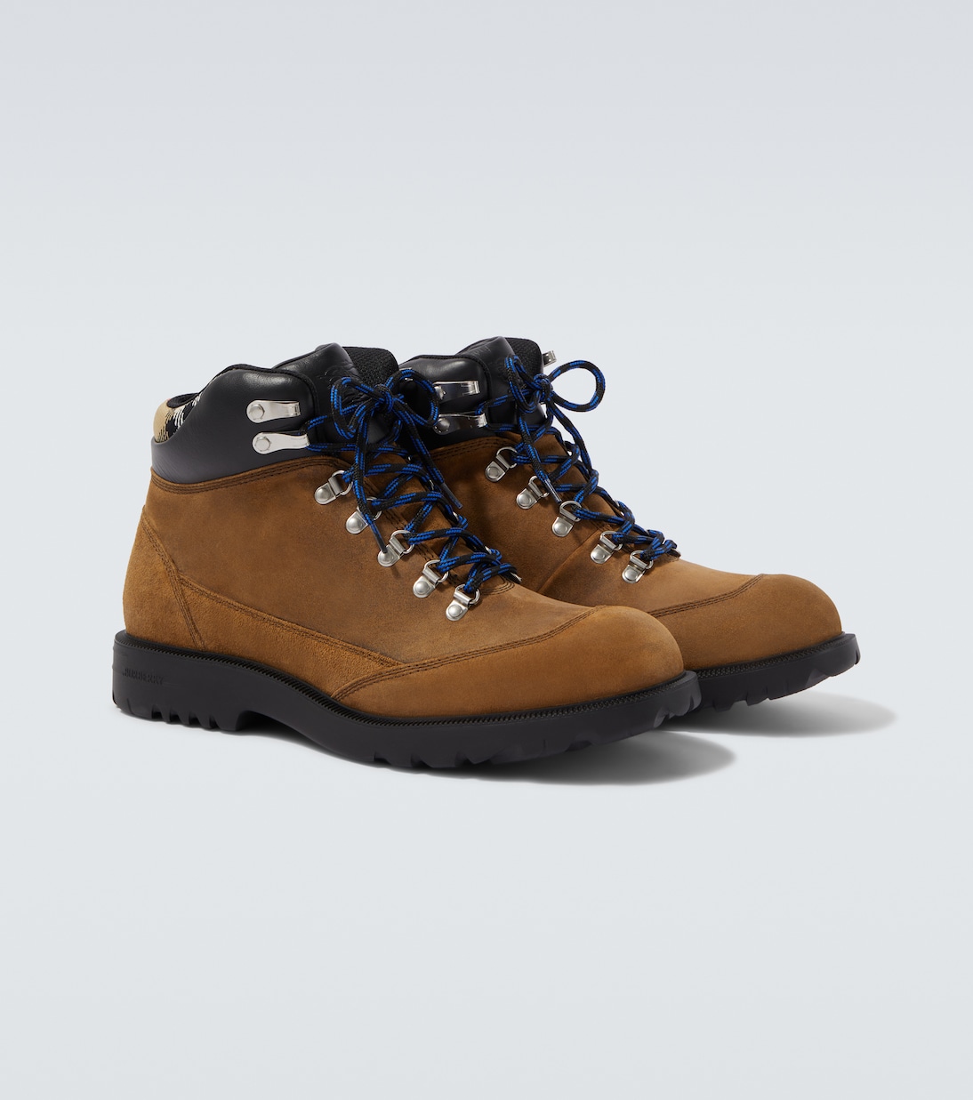 Suede lace-up boots | Burberry