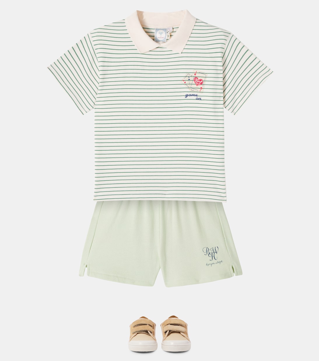 X RHW shorts de jersey de algodón  | Konges Sløjd