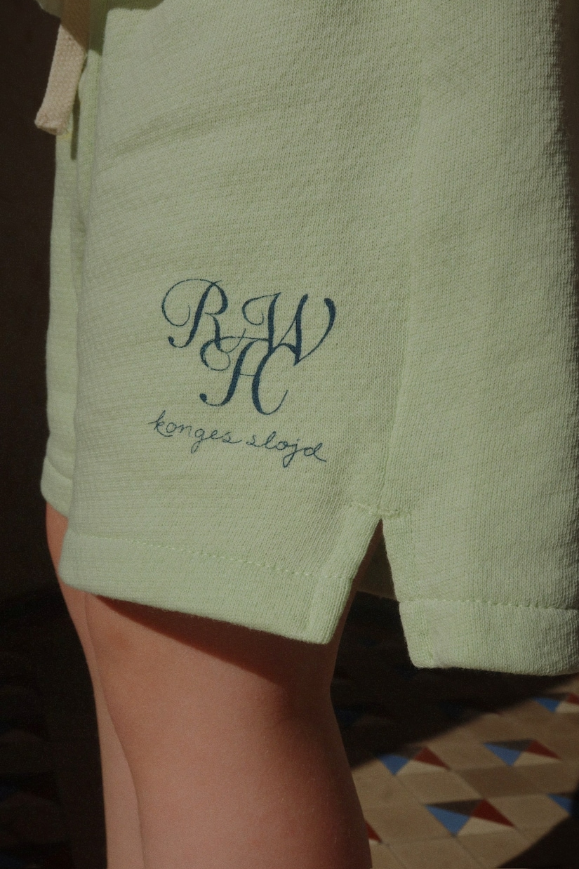 X RHW Shorts aus Baumwoll-Jersey  | Konges Sløjd