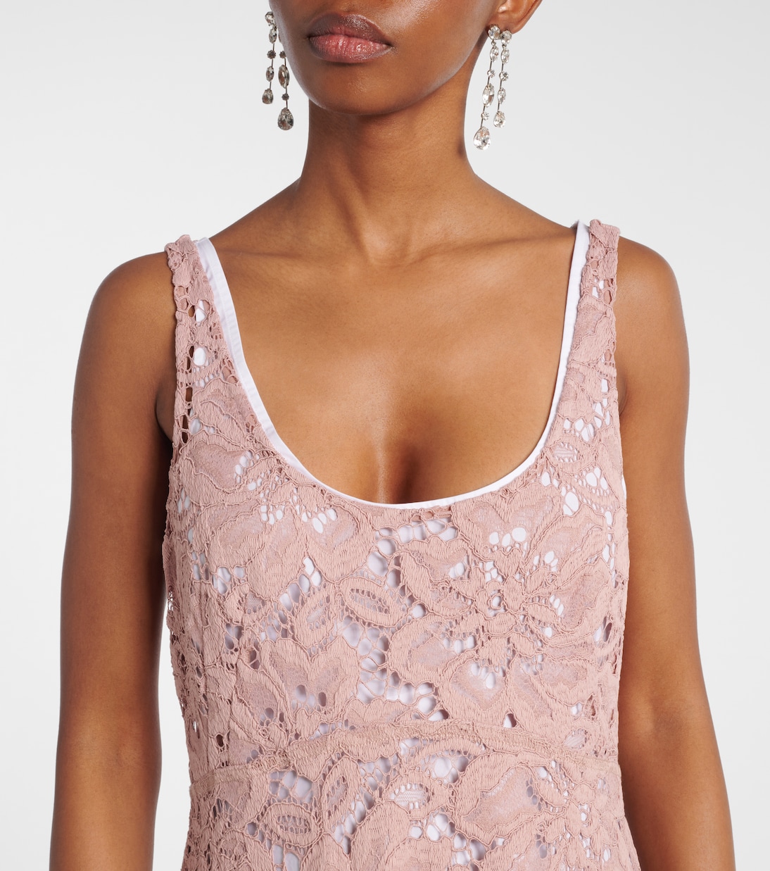 Abito midi Lacy Dream in pizzo | Dorothee Schumacher