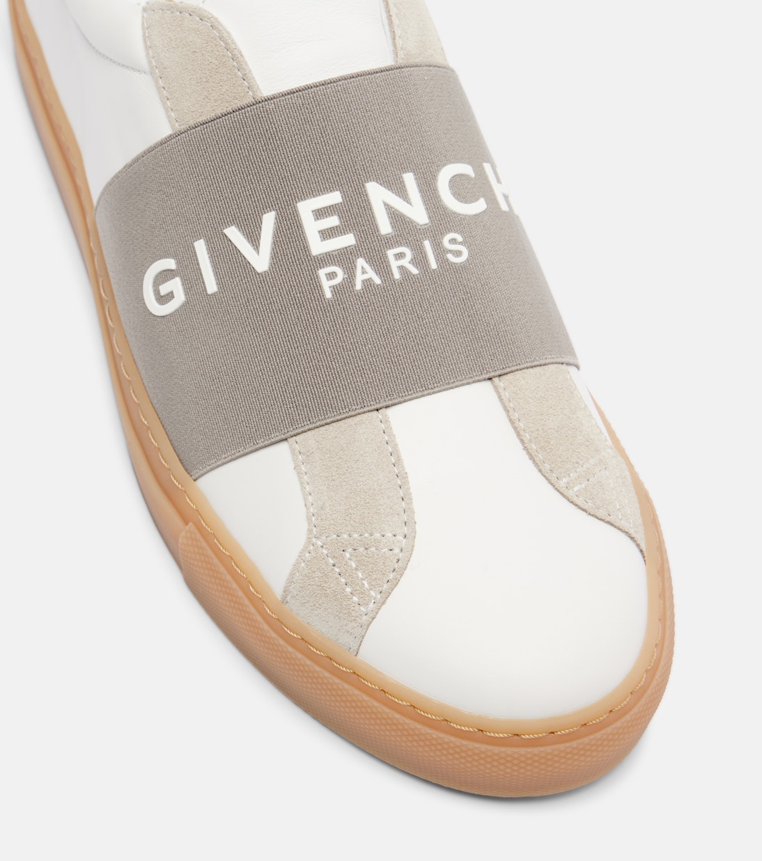 Urban Street logo leather slip-on sneakers | Givenchy