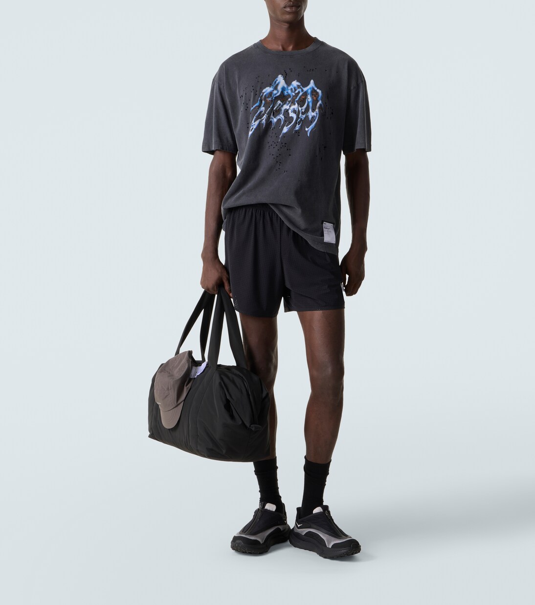 MothTech printed cotton jersey T-Shirt | Satisfy