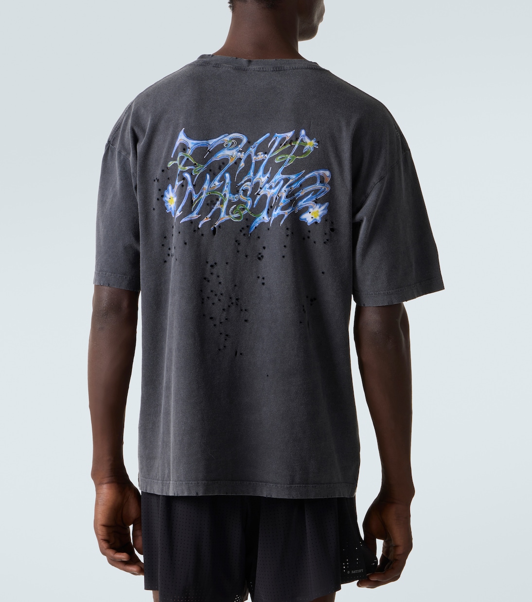 MothTech printed cotton jersey T-Shirt | Satisfy