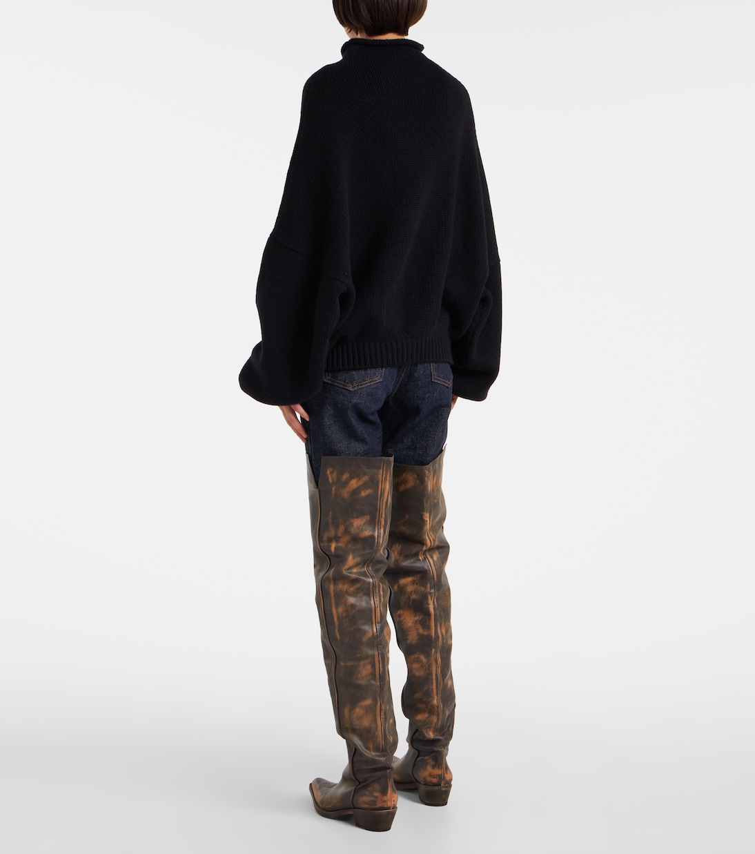 Juniper cashmere turtleneck sweater | Khaite