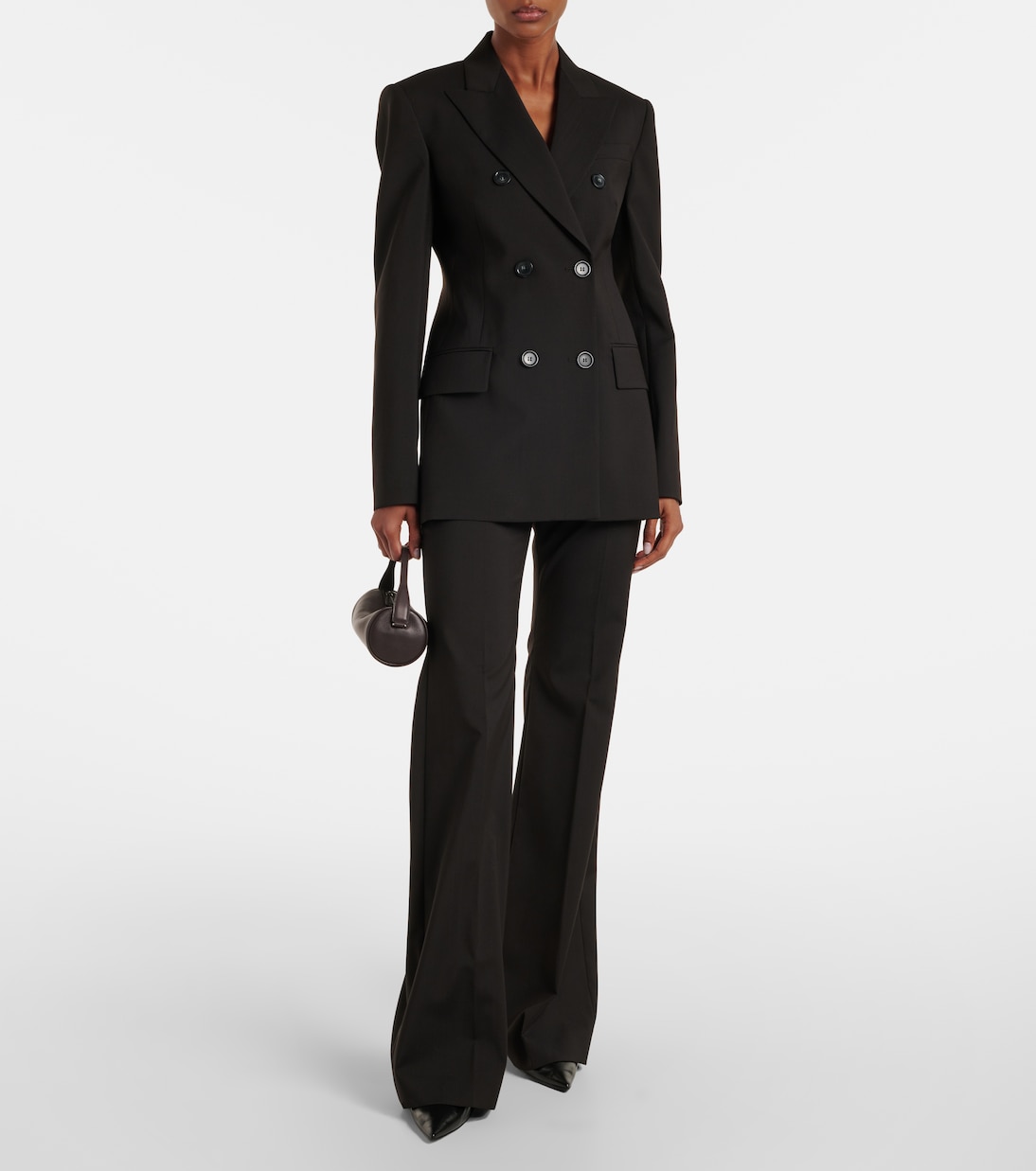 Pantalon flare Hangar en laine vierge | Sportmax