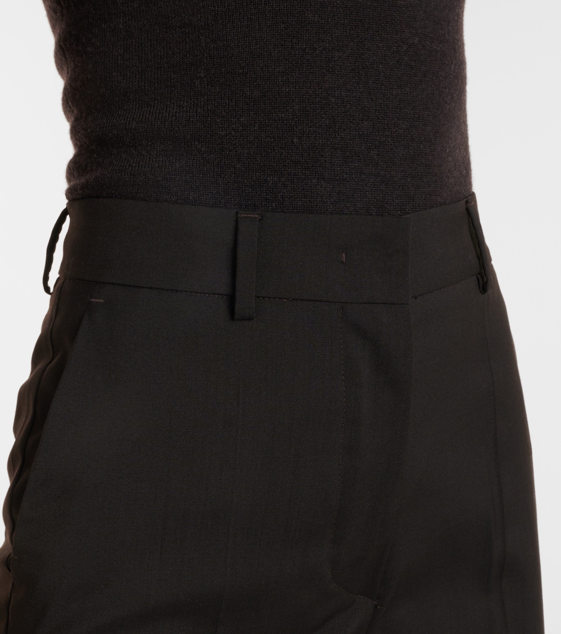 Pantalon flare Hangar en laine vierge | Sportmax