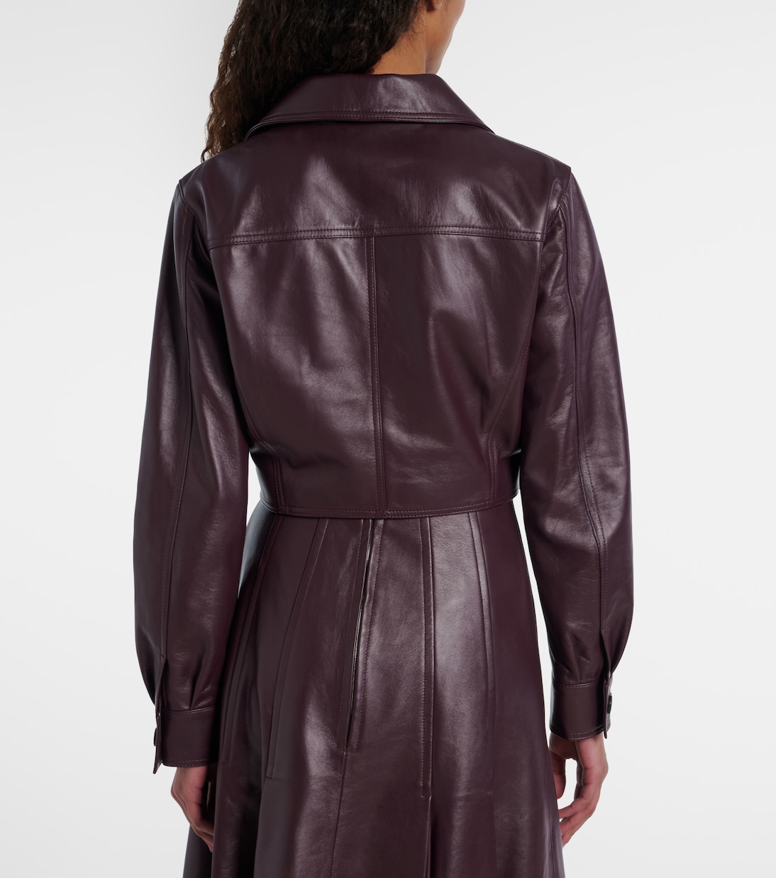 Nics cropped leather jacket | Emilia Wickstead