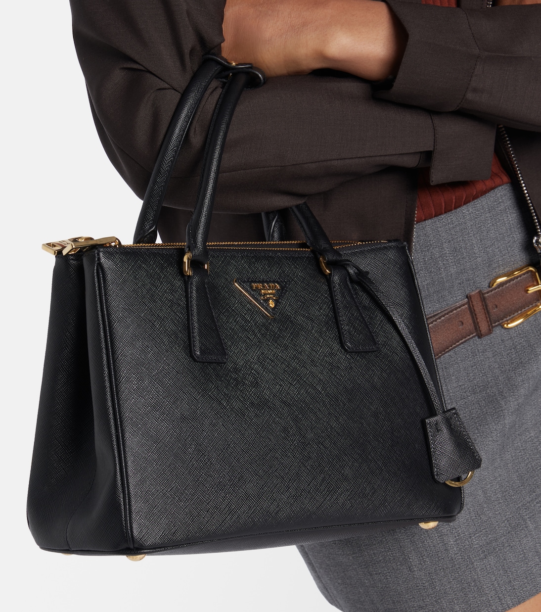 Galleria Medium Saffiano leather tote bag | Prada