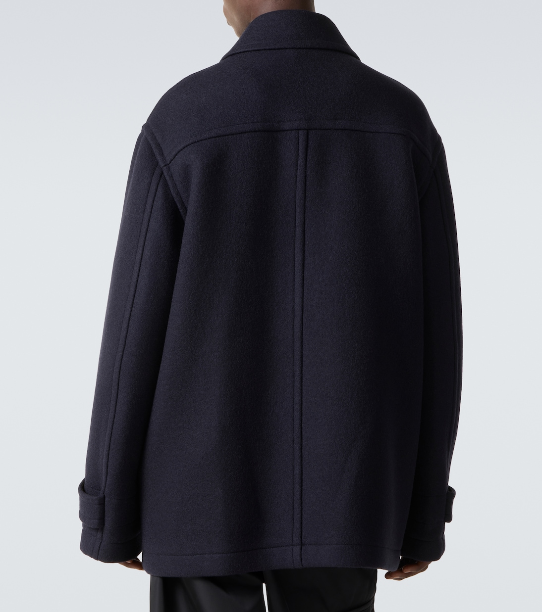 Abrigo de lana y algodón | Dries Van Noten