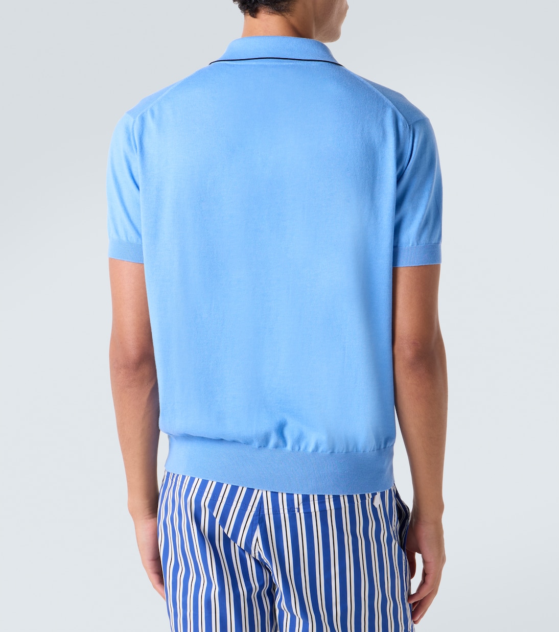 Cotton and silk polo shirt | Tom Ford