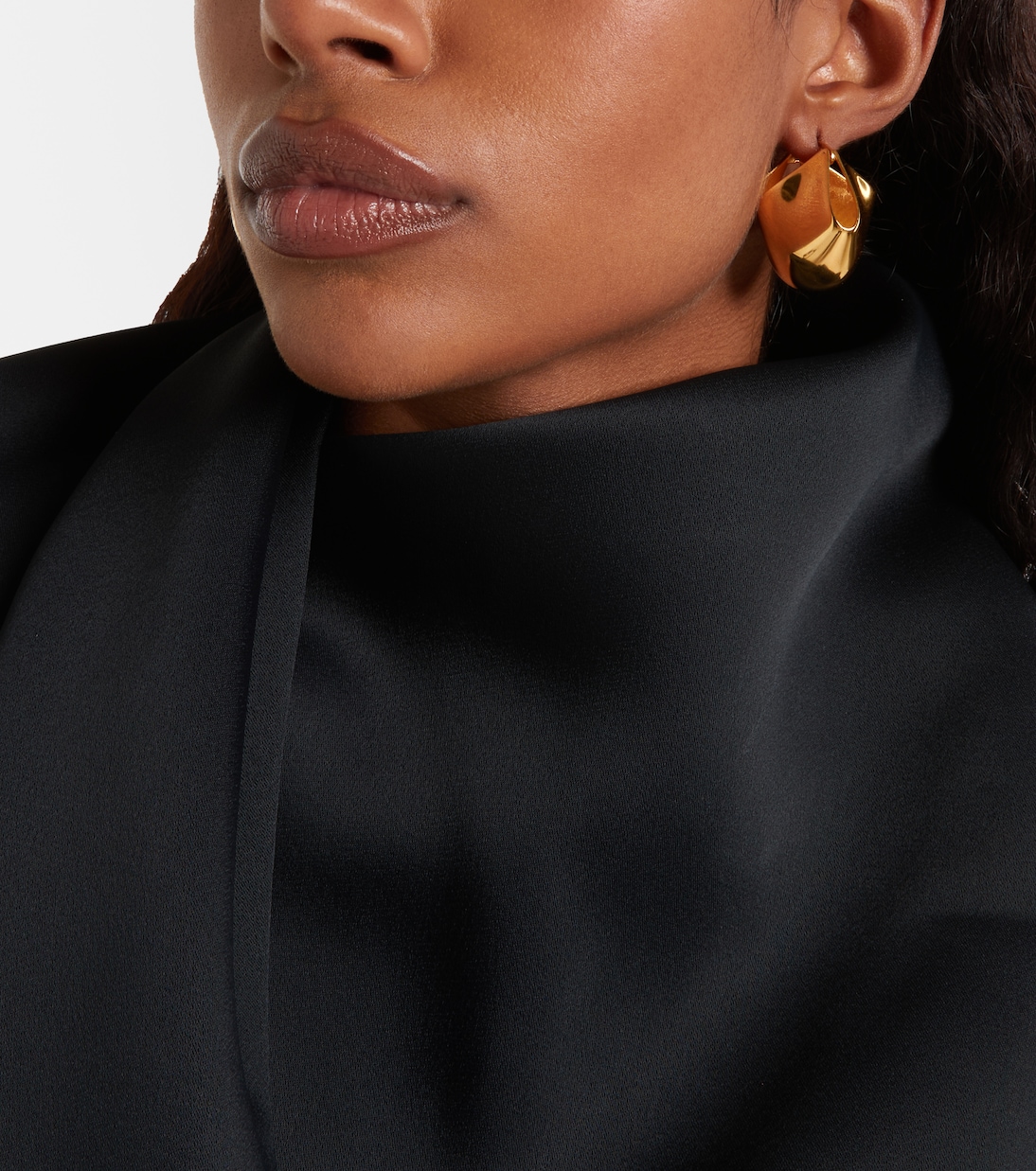 Lotus 18kt gold-plated earrings | Khaite